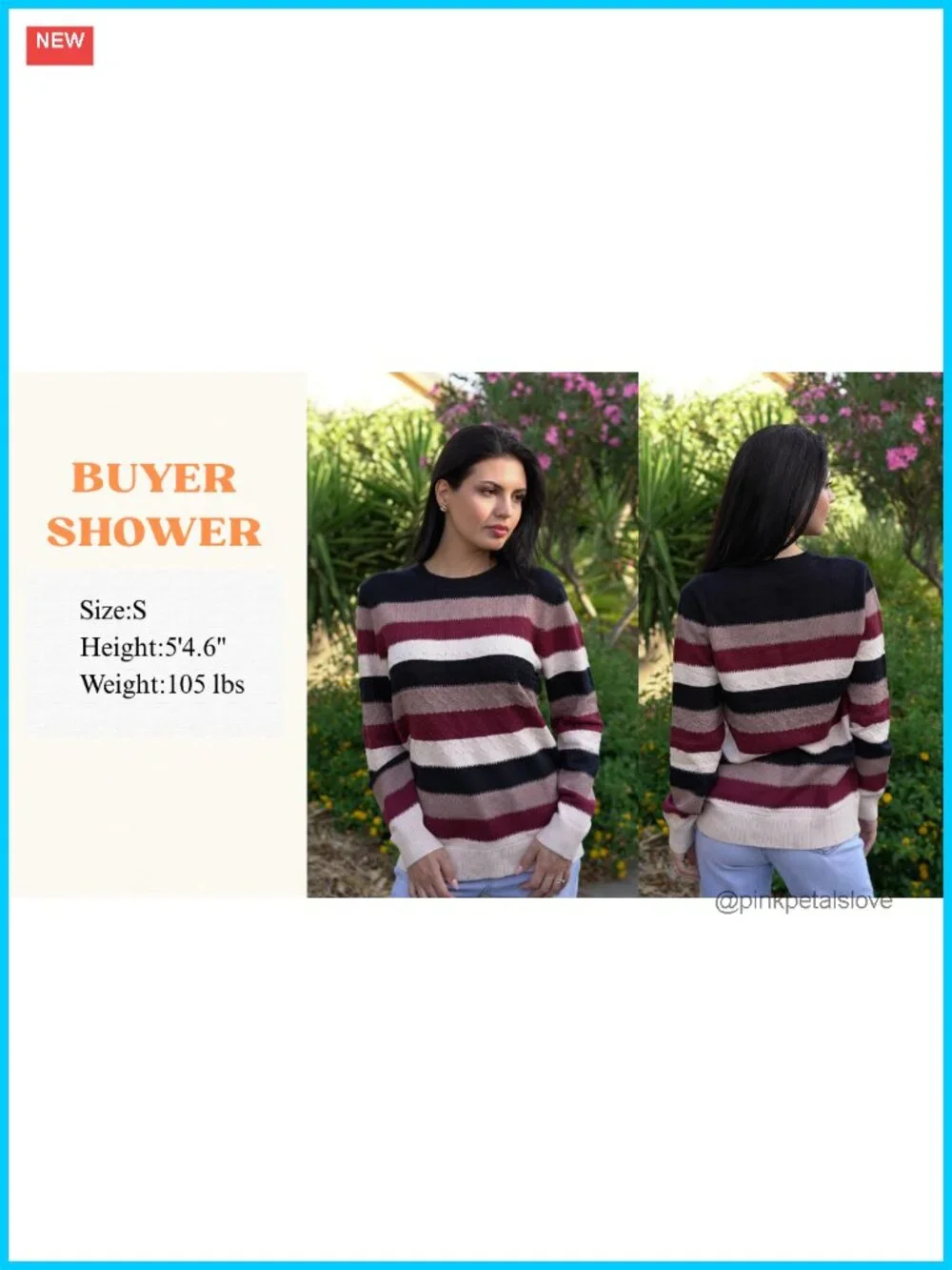 Womens Ribbed Knit Crew Neck Pullover Sweater Long Sleeve Fall Top